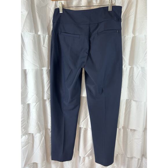 Tail White Label Women's Pull On Ankle Pant Golf Pockets Navy Blue size 6 - Picture 4 of 6